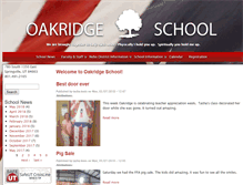 Tablet Screenshot of oakridge.nebo.edu
