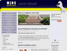 Tablet Screenshot of mjhs.nebo.edu