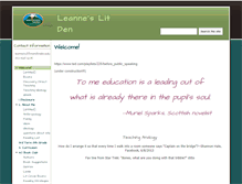 Tablet Screenshot of leanne-hoffman.sites.nebo.edu