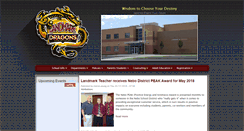Desktop Screenshot of landmark.nebo.edu