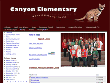 Tablet Screenshot of canyon.nebo.edu
