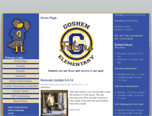 Tablet Screenshot of goshen.nebo.edu