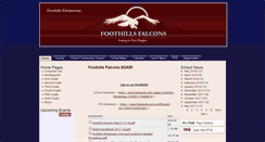 Desktop Screenshot of foothills.nebo.edu