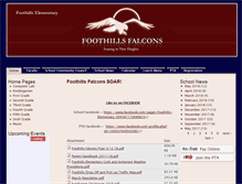 Tablet Screenshot of foothills.nebo.edu